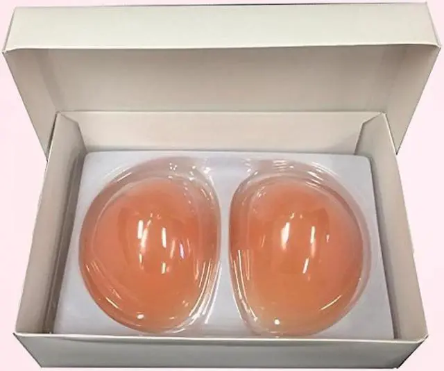 Alt view image 4 of 4 - Silicone Breast Enhancers Inserts Gives A More Natural Look (Nude)- Large