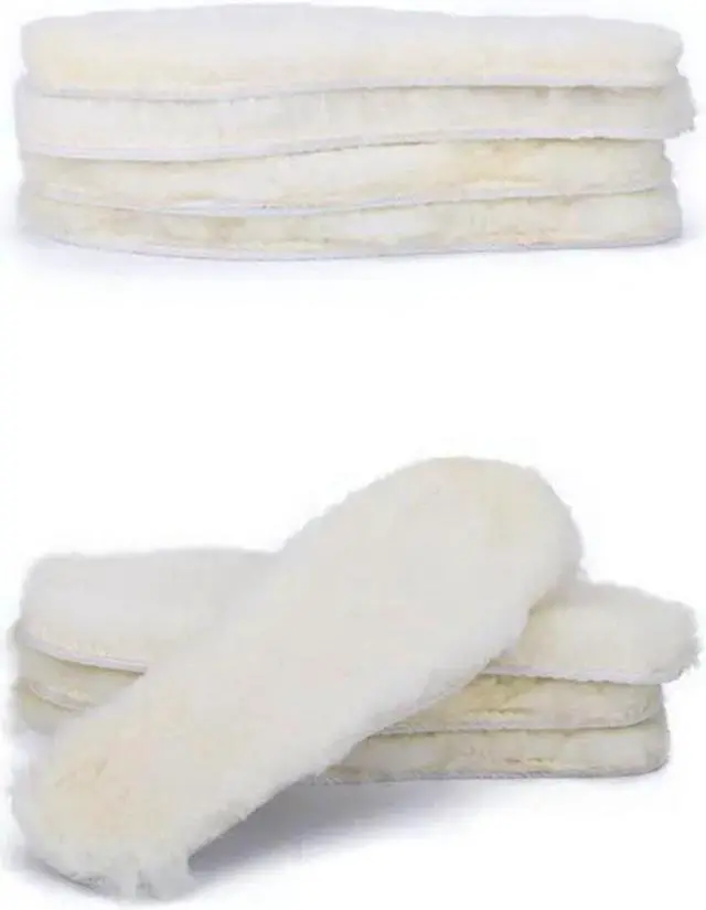 Alt view image 4 of 5 - Natural Wool Insoles for Kids-100% Real Sheepskin- Adjustable