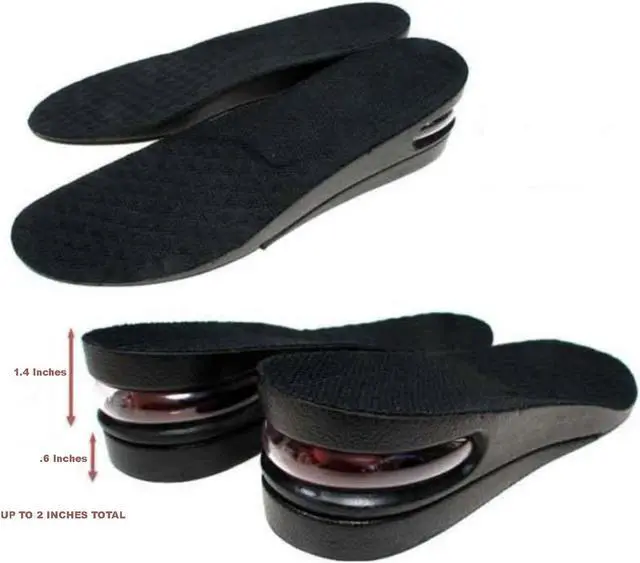 Alt view image 2 of 5 - Instant Height Shoe Lifters for Women- Size 5-9