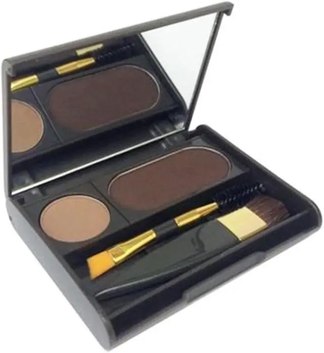 Alt view image 2 of 5 - Joan Rivers On-the-go Great Hair Day & Great Brow Day Compact (Red)