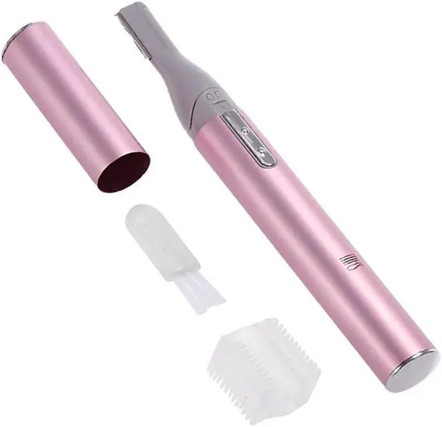 Main image of Eyebrow Scissors Shaping Mini Trimmer. Pink