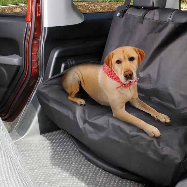 Alt view image 6 of 7 - Smartworks Pet Seat Cover - Black - Large (52' x 50")