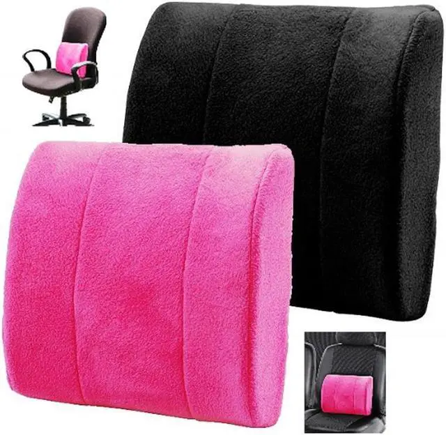 Alt view image 2 of 6 - Back Massage Pillow (Pink) - Two Massage Modes
