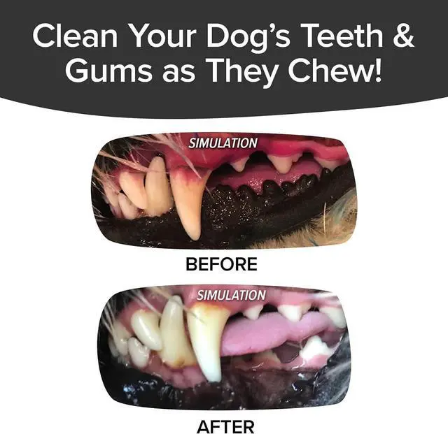 Alt view image 3 of 4 - BrushBone - Dog Toothbrush Bone - Bacon Bonanza - 6 Pack