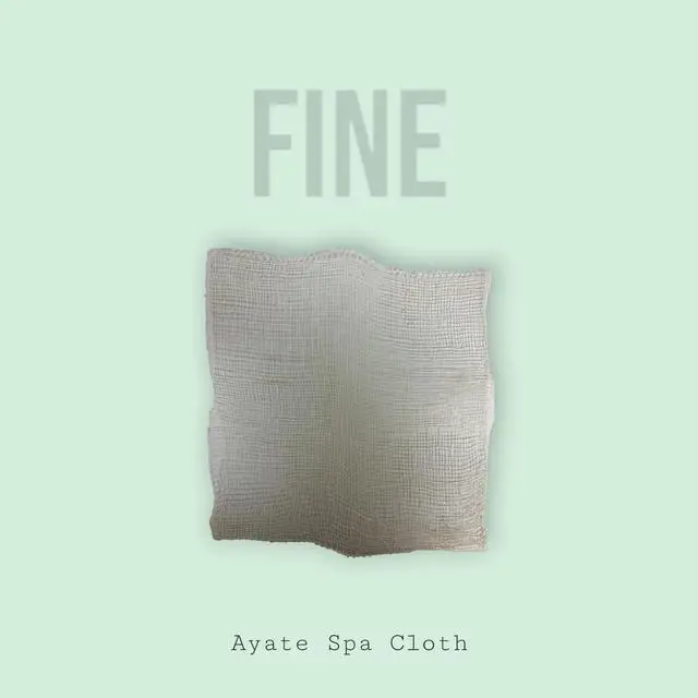 Alt view image 2 of 2 - Ayate Spa Cloth - Fine Texture - 12 x 12"