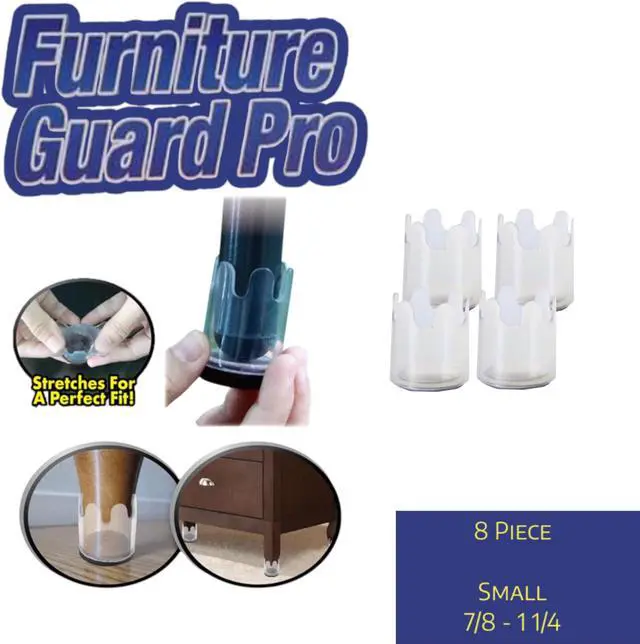 Alt view image 4 of 4 - Furniture Guard Pro - Small (7/8" to 1 1/4") - Set of 8 Protective Pads