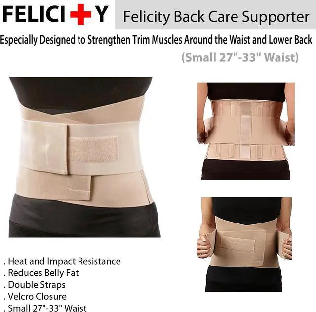 Alt view image 3 of 3 - Felicity Back Care Supporter (Small 27"-33" Waist)