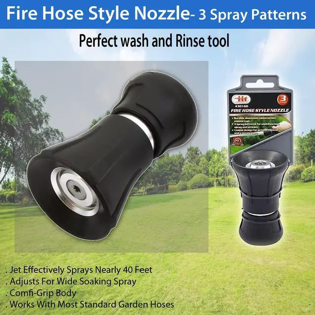 Alt view image 4 of 4 - Fire Hose Style Nozzle
