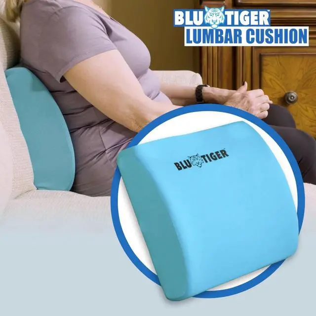 Alt view image 3 of 7 - BluTiger Lumbar Support Cushion