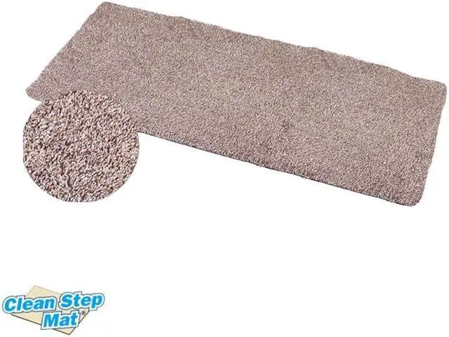 Alt view image 3 of 6 - Clean Step Mat Runner (24" x 60")- Tan