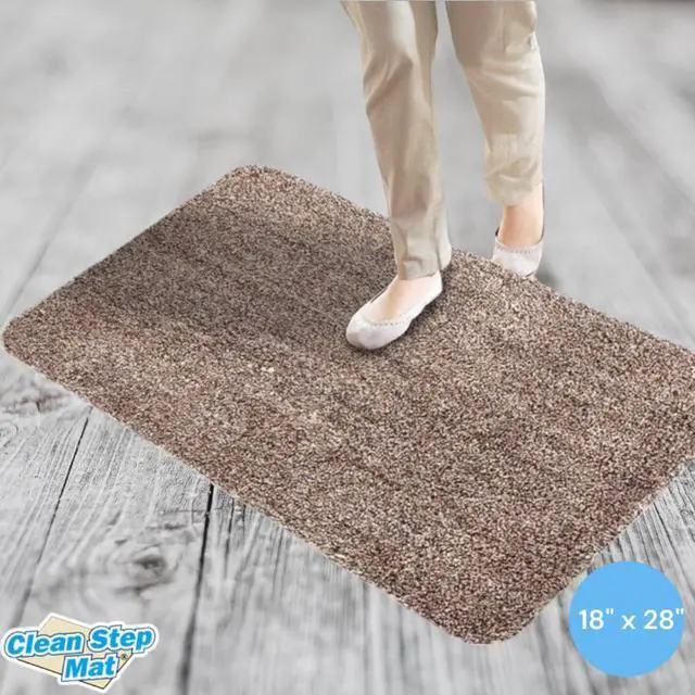 Alt view image 4 of 5 - Clean Step Mat Doormat - Tan (18" x 28")