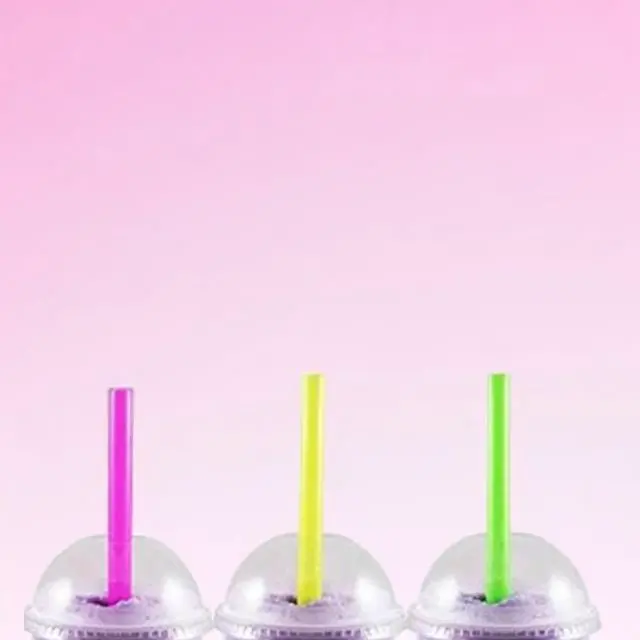 Alt view image 3 of 4 - Neon Wide Fun Straws (36 ct)