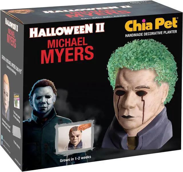 Alt view image 2 of 7 - Chia Pet Planter - Halloween II  Michael Myers