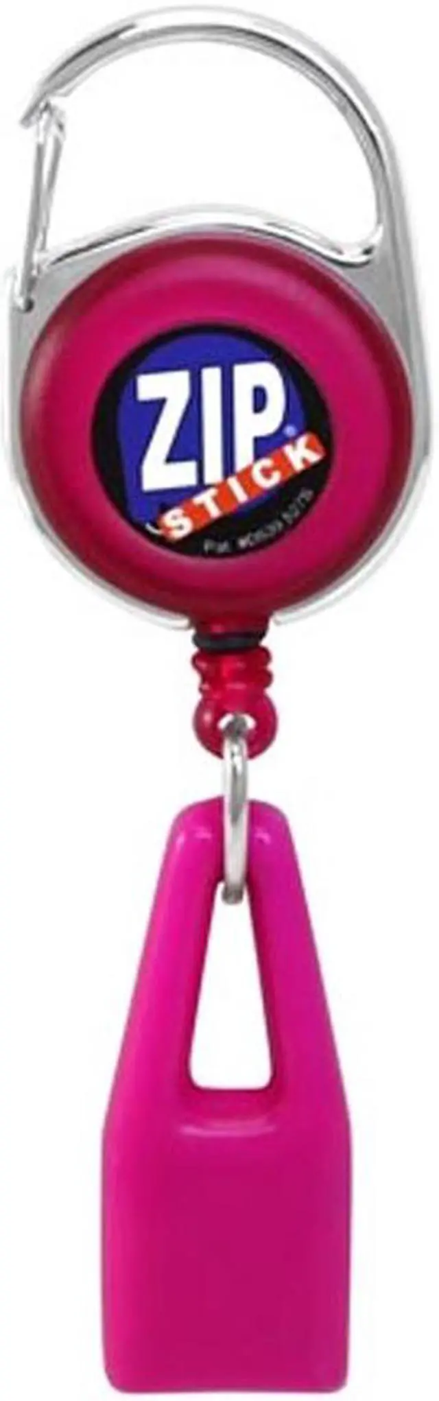 Alt view image 3 of 7 - Zip Stick Retractable Lip Balm Holder - Pink