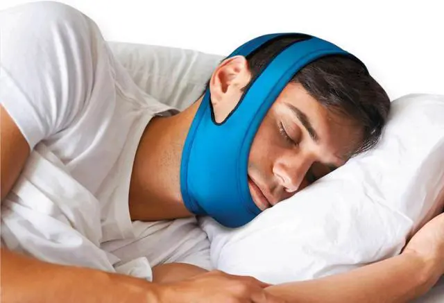 Alt view image 3 of 4 - Anti-Snore Strap- Keep Mouth Closed  - Unisex
