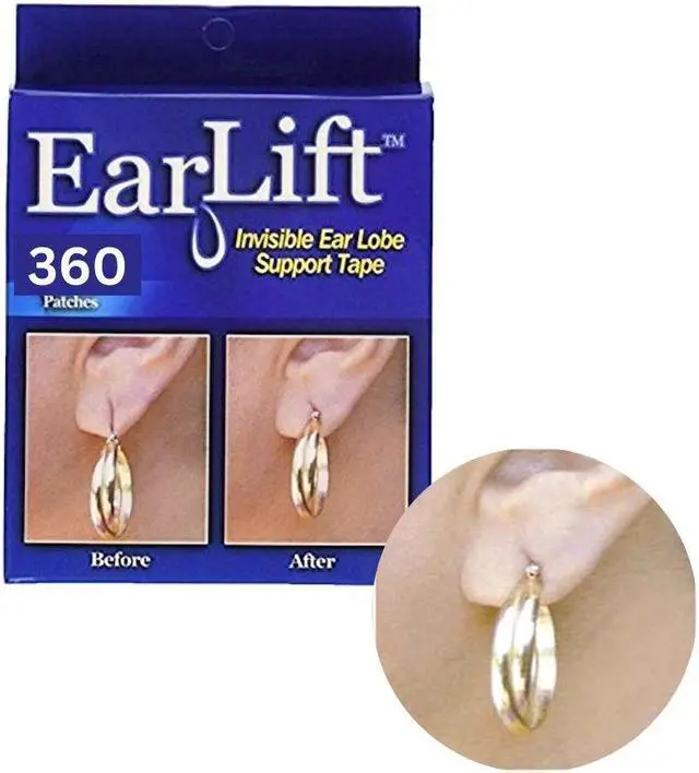 Main image of Earlift Earring Support Patches - 6 Pack (360 patches)