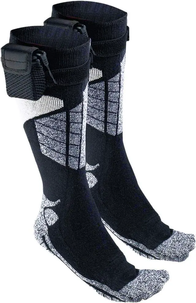 Alt view image 3 of 8 - Ideas In Motion Battery Operated Heated Socks - Medium (M 9-12, W 10-13)