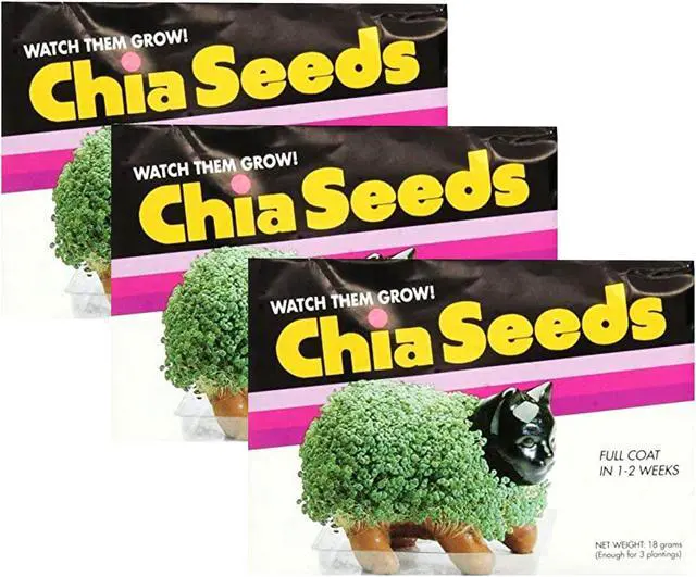 Main image of Chia Pet Seeds (Pack Of 3)