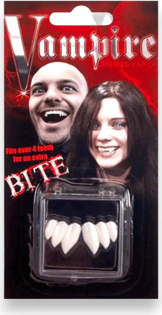 Alt view image 3 of 7 - Billy Bob Teeth 10049 Multi Vampire Fangs Fake Teeth