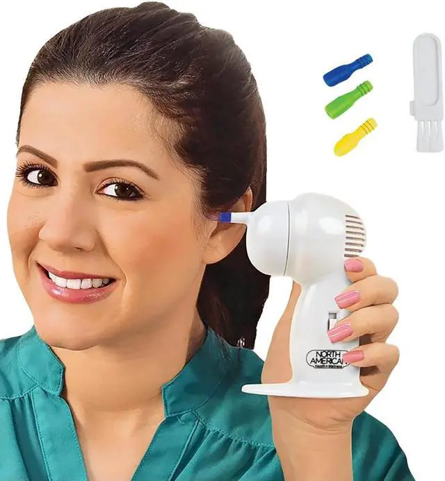 Alt view image 2 of 6 - Cordless Ear Vac  Safe & Gentle Ear Cleaning Solution