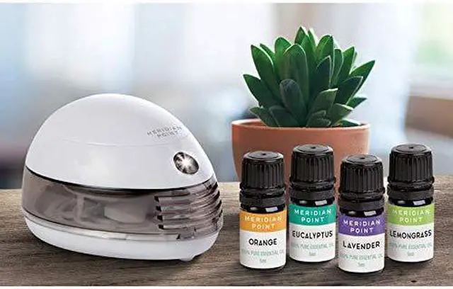 Alt view image 3 of 5 - Portable Diffuser with Essential Oils Aromatherapy Kit