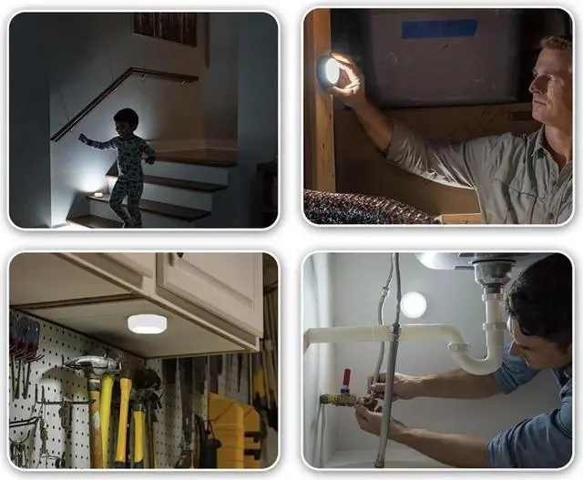 Alt view image 5 of 7 - Atomic Beam Tap Lights - 6 Pack
