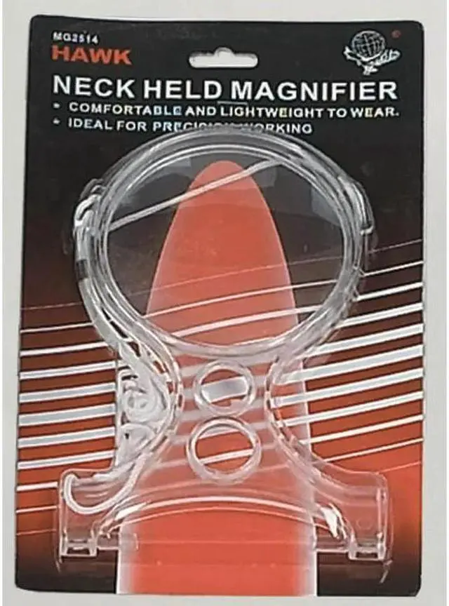 Alt view image 7 of 7 - Hawk MG2514 Neck Held Magnifier