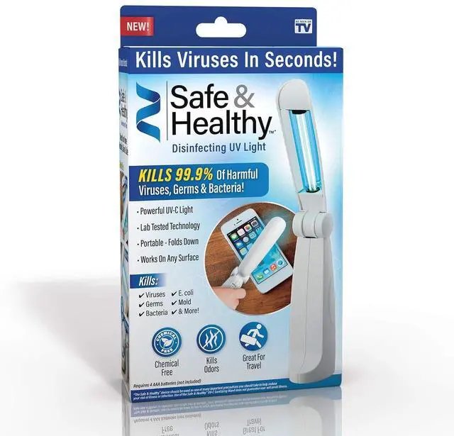Main image of Safe and Healthy Disinfecting UV Light