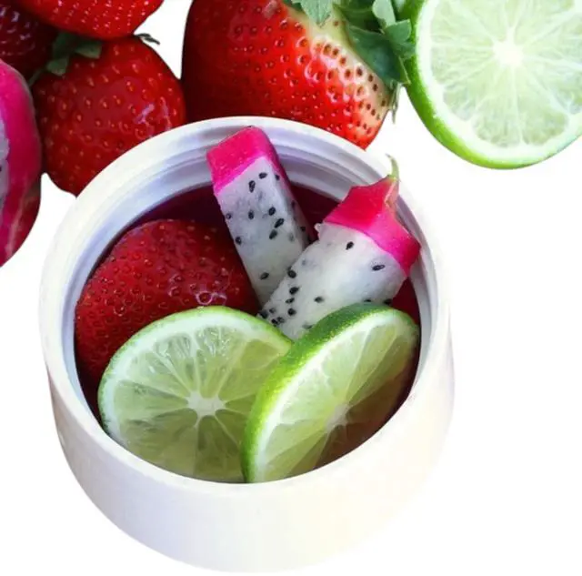 Alt view image 3 of 5 - Fruition 20oz Fruit and Tea Infuser Bottle (Green)