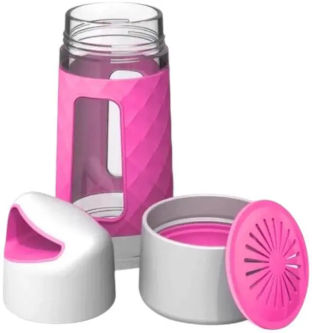 Alt view image 3 of 7 - Fruition 20oz Fruit and Tea Infuser Bottle (BLUE)