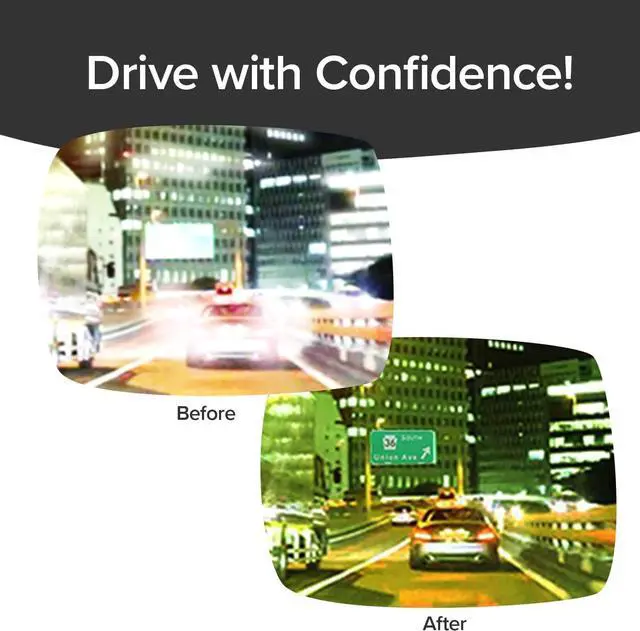 Alt view image 2 of 6 - Battle Vision Night Wrap Around Sunglasses - 2PK