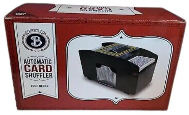Alt view image 5 of 7 - Brybelly Four Deck Automatic Card Shuffler