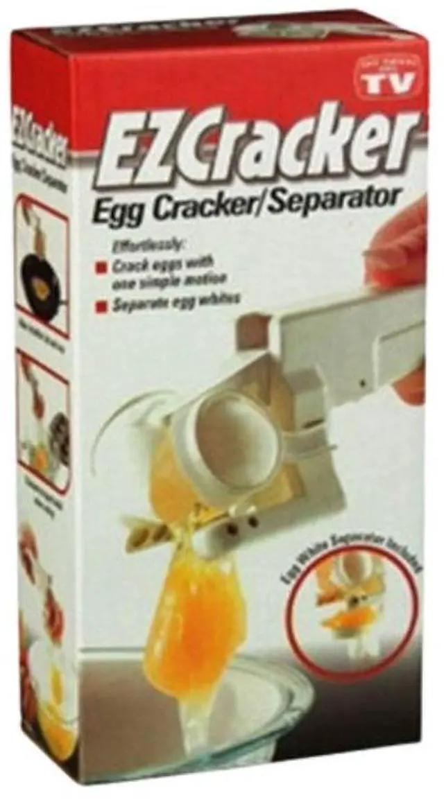Alt view image 7 of 7 - EZCracker Handheld Egg Cracker/Separator