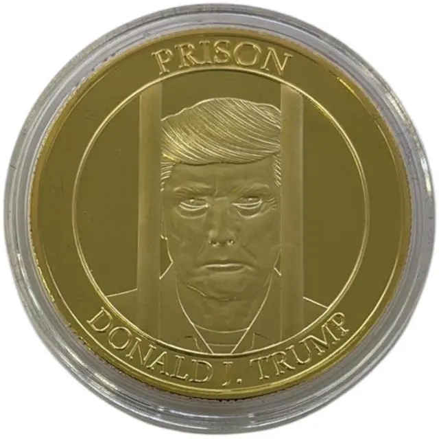 Alt view image 3 of 5 - Joe Biden Commemorative Coin Gold-Layered Collectible Display Case & Certificate