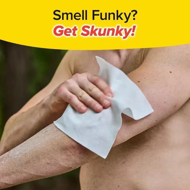 Alt view image 7 of 7 - Skunky  No-Rinse Bathing Wipes  Fast & Easy Shower-Free Cleaning, 25 Count