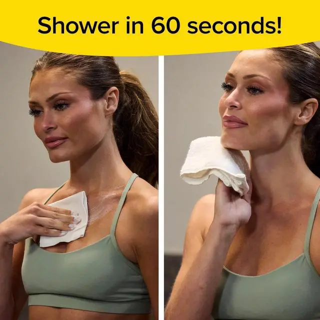 Alt view image 3 of 7 - Skunky  No-Rinse Bathing Wipes  Fast & Easy Shower-Free Cleaning, 25 Count