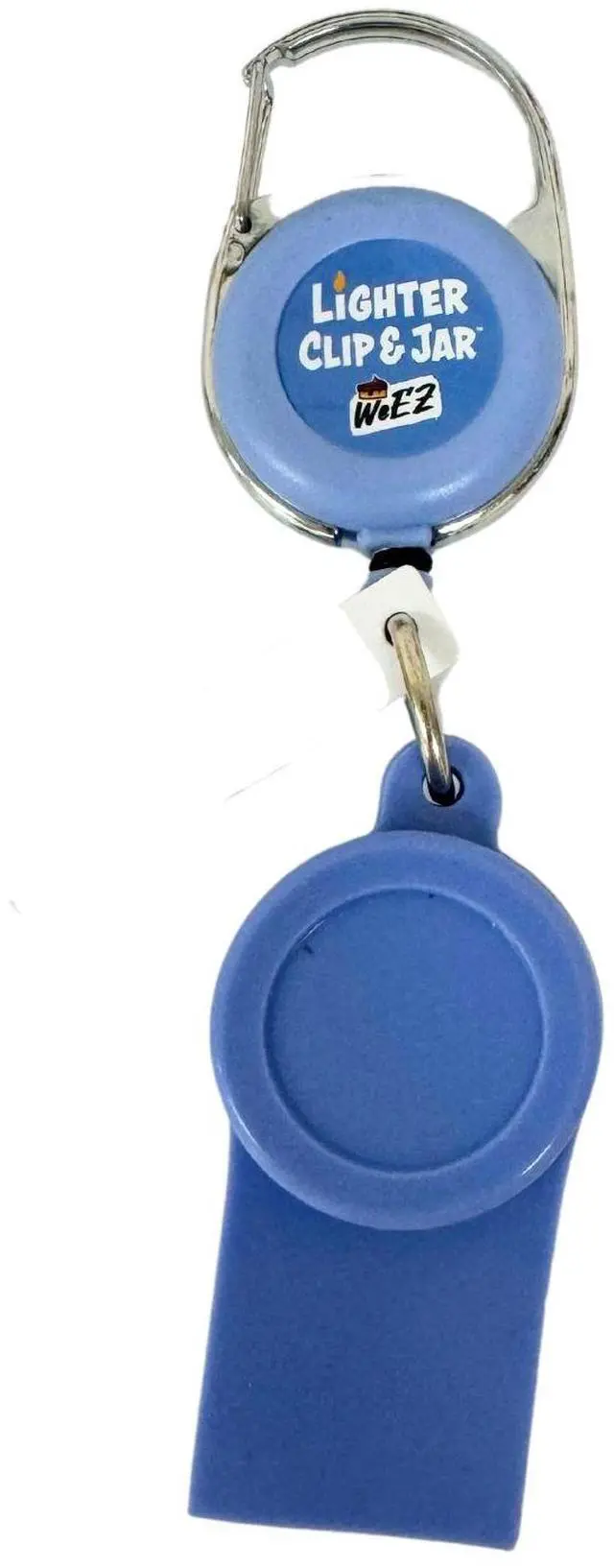 Alt view image 7 of 7 - WEEZ Retractable Lighter Clip & Silicone Jar- Pastel