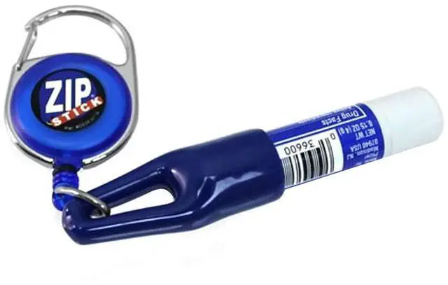 Alt view image 4 of 4 - Zip Stick Retractable Lip Balm Holder - White