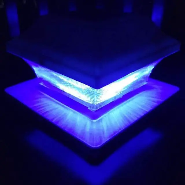 Alt view image 3 of 7 - Solar Post Cap Lights Outdoor - Set of Two