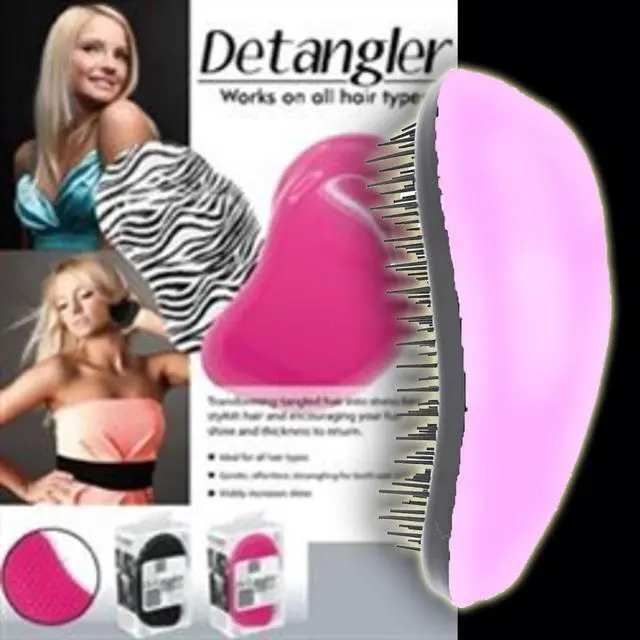 Alt view image 2 of 5 - Detangler Hair Detangler- Pink