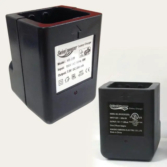 Alt view image 4 of 6 - Wall Charger for Cordless Swivel Sweeper Touchless Batteries