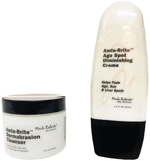Alt view image 3 of 5 - Merle Roberts Amla -Brite 2-PC Ageless Renewal Facial System