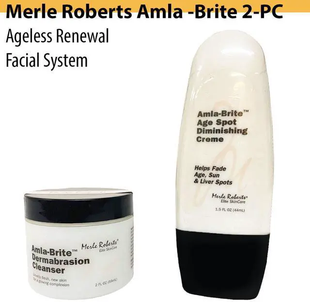 Alt view image 4 of 5 - Merle Roberts Amla -Brite 2-PC Ageless Renewal Facial System