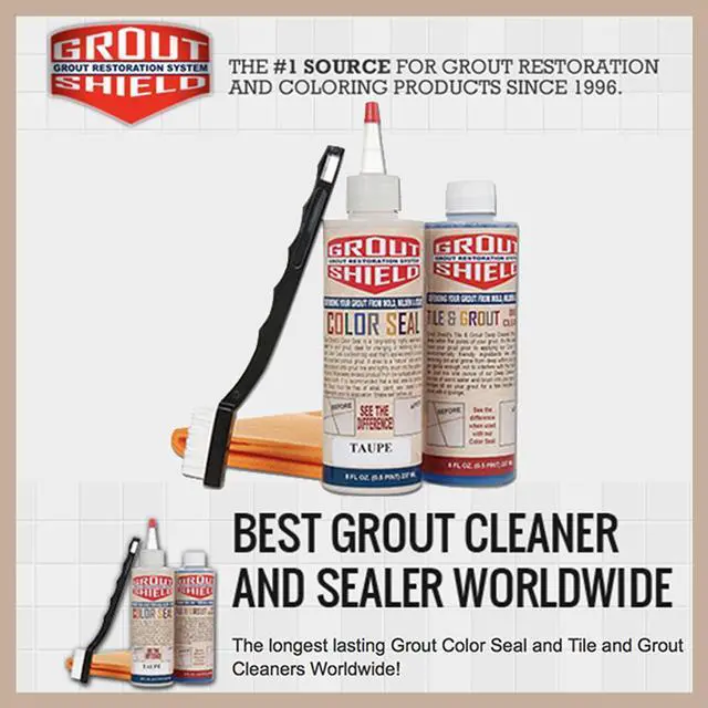 Alt view image 5 of 6 - Grout Shield Grout Restoration System- (Dark Ash)