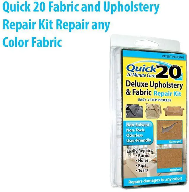 Alt view image 6 of 10 - Quick 20 Fabric and Upholstery Repair Kit