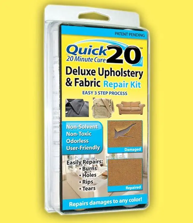 Alt view image 7 of 10 - Quick 20 Fabric and Upholstery Repair Kit