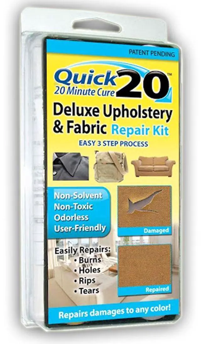 Alt view image 9 of 10 - Quick 20 Fabric and Upholstery Repair Kit