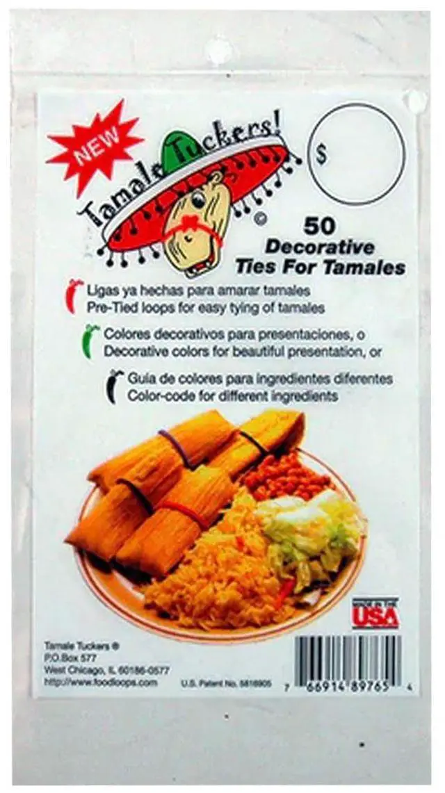 Alt view image 3 of 6 - Tamales Mas Spreader and Tucker Ties Combo