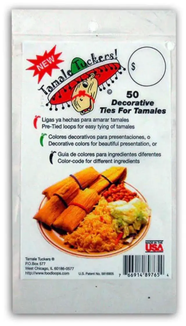 Alt view image 6 of 6 - Tamales Mas Spreader and Tucker Ties Combo