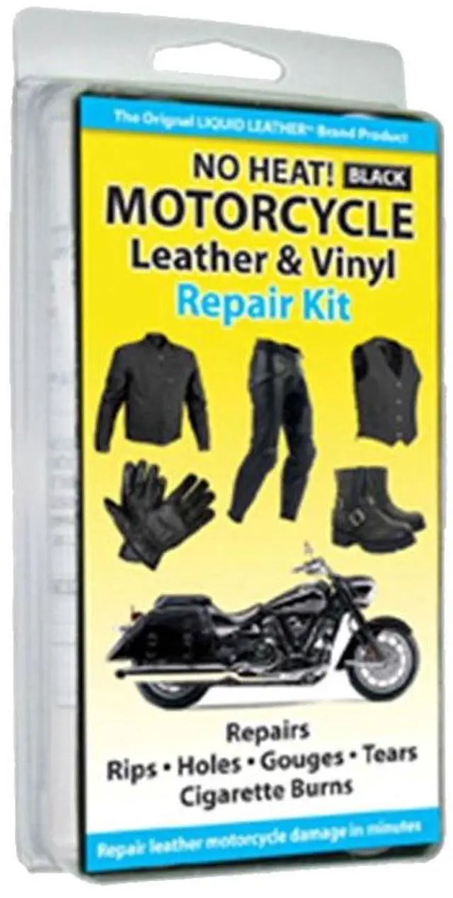 Alt view image 6 of 6 - Quick 20 All Black Leather Repair Kit (30-124)